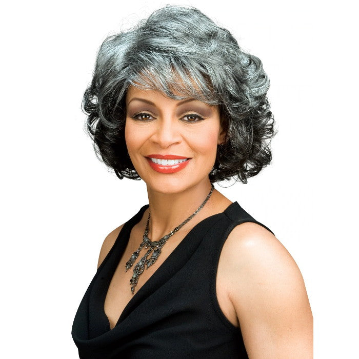 Foxy Silver Full Wig - BARBARA