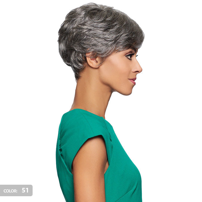 Foxy Silver Collection 100% Human Hair Full Wig - H/H JUNE