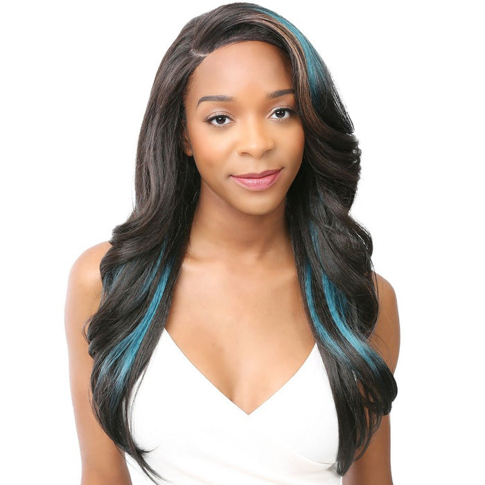 Nutique Illuze Glueless 13x4 Lace Front Wig - FLIP-UP VIP - Skinnable Lace