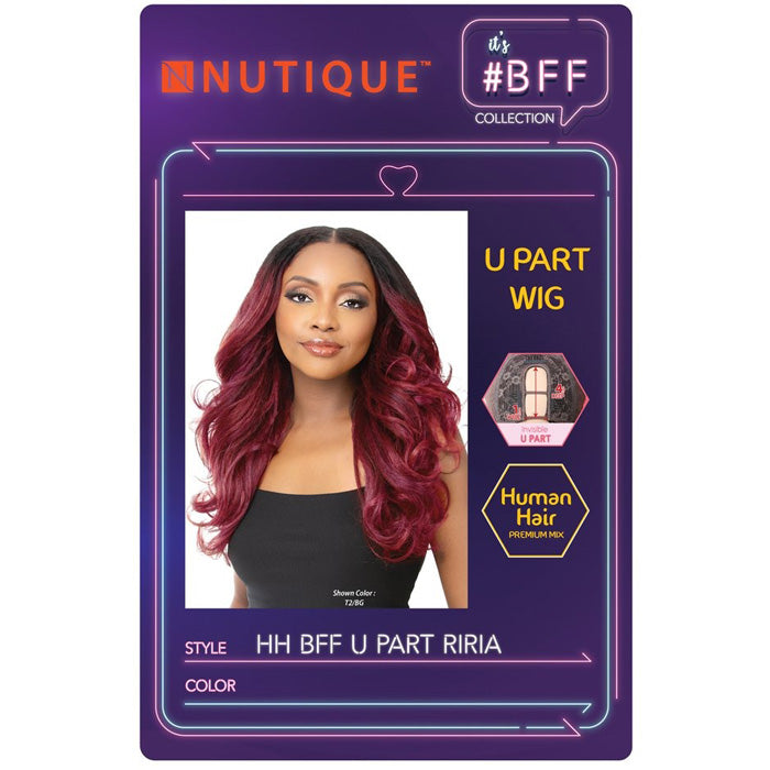 Nutique BFF Human Hair Premium Mix U-Part Wig - RIRIA