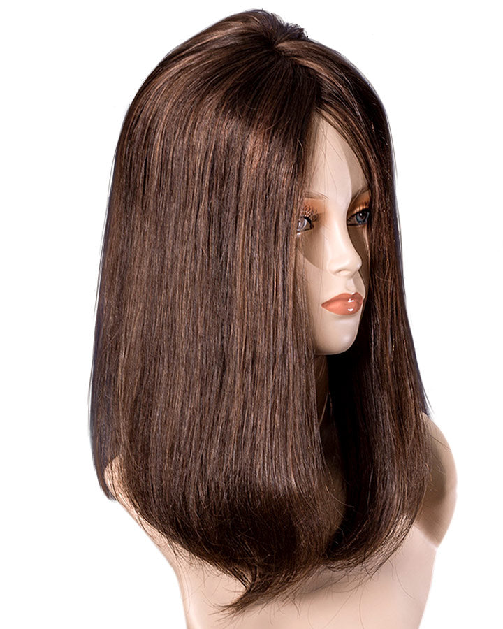 F-Top Blend LT by Wig Pro | Hand-Tied Human Hairpiece
