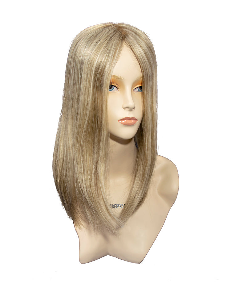 F-Top Blend LH by WigPro | Hand Tied Human Hairpiece | Remy Human Hair