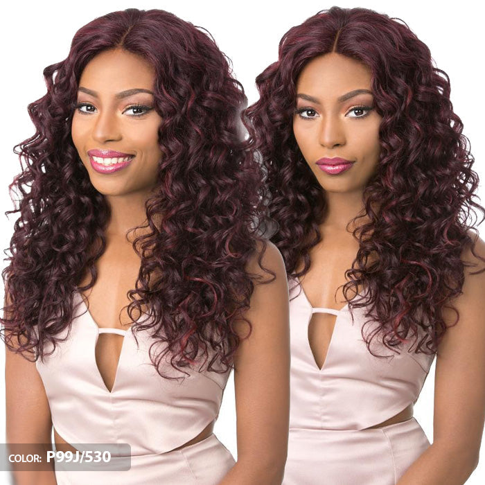 It's a Wig 360 All-Round 100% Human Hair Premium Mix Deep Lace Front Wig 360 LACE AGITA