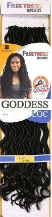 Freetress Braid Pre Looped Crochet GODDESS LOC 18 Inch