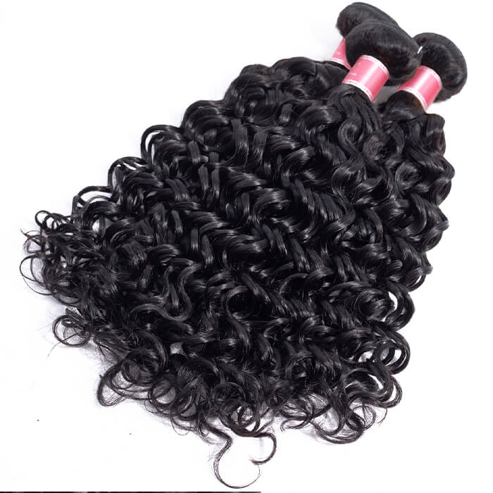 Brazilian Water Wave Hair 3 Bundles Hermosa Hair 10A 100% Virgin Human Hair Extension
