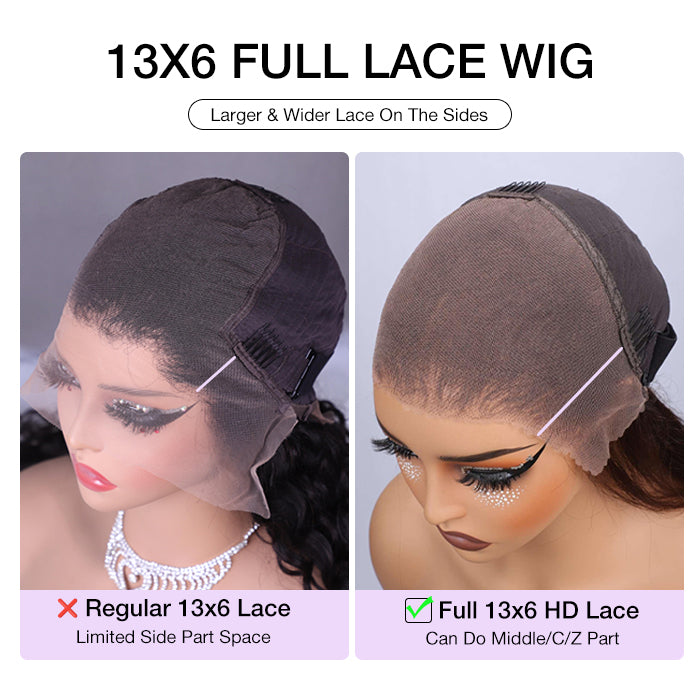 Glueless Pull Go Drawstring 13x6 HD Lace Frontal Colored Boho Braided Wigs for Black Women