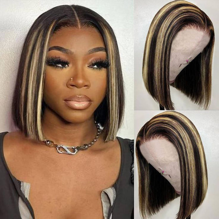 2 Wigs Set | New In Burmese Curly 5x5 HD Lace Wig & M1b/27 Blonde Highlight Lace Human Hair Wig