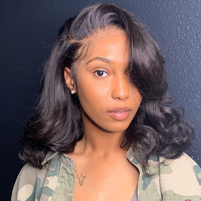 Glueless Pre-Cut 8×5 Lace Closure Wig Body Wave 13*4 HD Lace Front Human Hair Wigs Bleached Knots Beginner Friendly