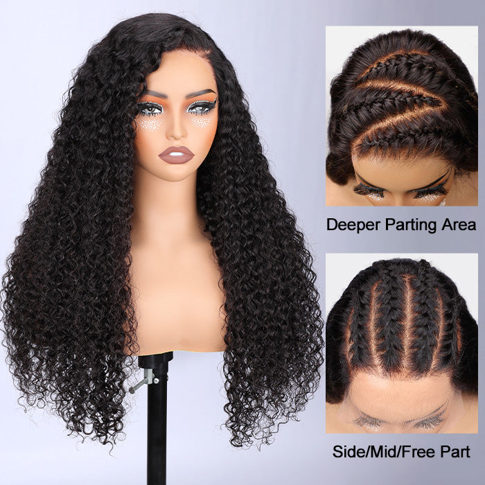 Curly Wig 13x6 Real Ear To Ear Lace Frontal Pre-All Wig Pre-Cut Lace Frontal Super Secure Wig
