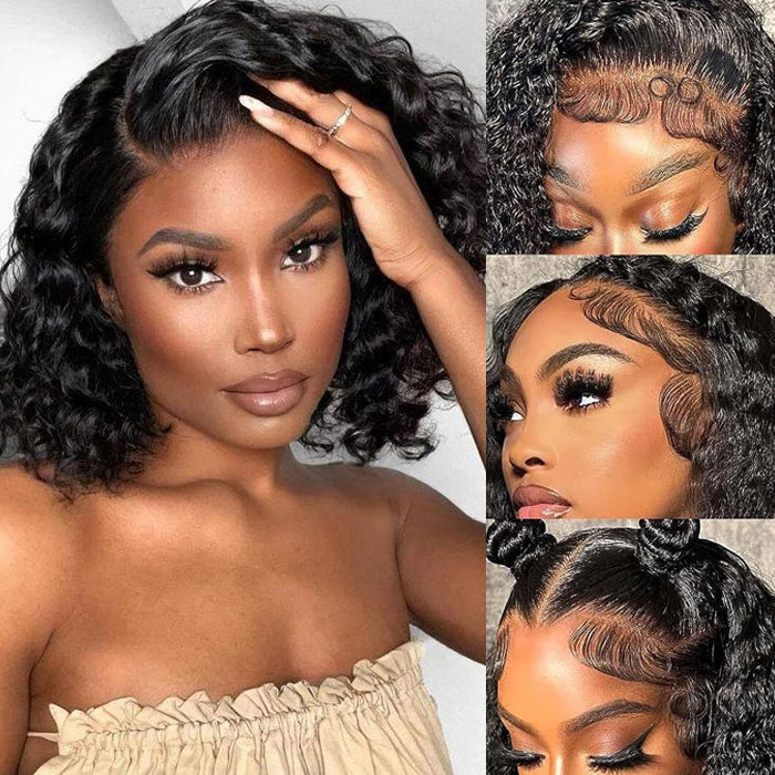 2 Wigs Set | 5x5 HD Lace Bob Wig Pre Plucked & Bleached Glueless Human Hair Wig
