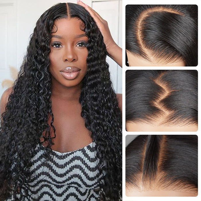 2Wigs = $199 | Deep Wave & Body Wave 8x5 HD Lace Pre Cut Pre Plucked Pre Bleached Glueless Wig Effortless Quick Install