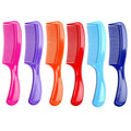 Colorfull Handle Comb - 12 Pcs 8 1/2"