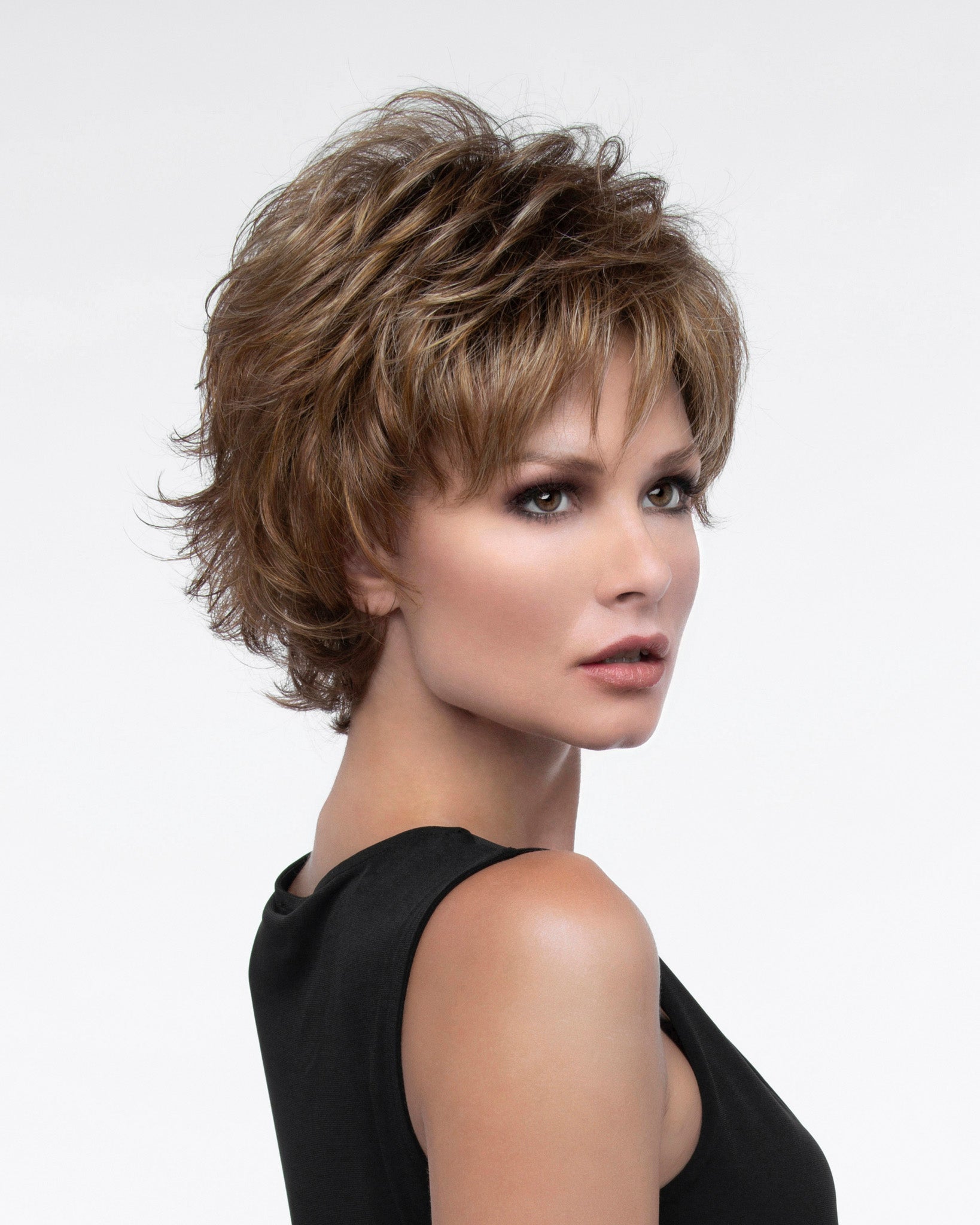 Petite Alyssa Wig by Envy | Open Cap | Synthetic Fiber | Petite Cap