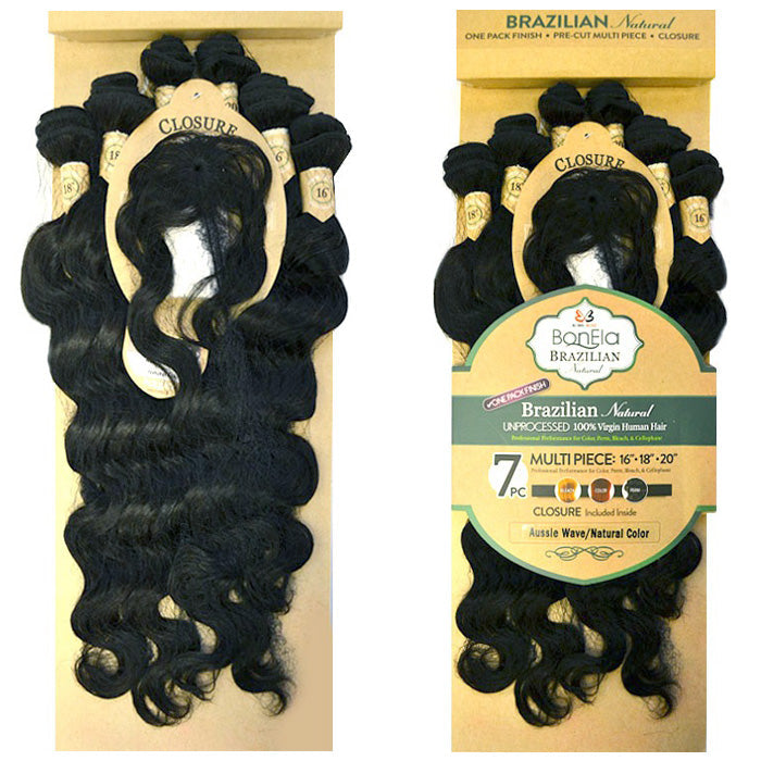 Bobbi Boss Brazilian 100% Virgin Remy Human Hair Weave - AUSSIE WAVE