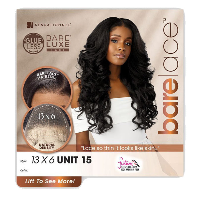 Sensationnel Bare Lace Glueless 13x6 Lace Front Wig - 13x6 UNIT 15