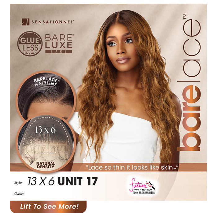 Sensationnel Bare Lace Glueless 13x6 Lace Front Wig - 13x6 UNIT 17