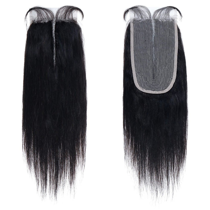 Bobbi Boss Bundle 100% Unprocessed Wet & Wavy 5" Lace Part Closure - WW PINEAPLLE CURL 16"