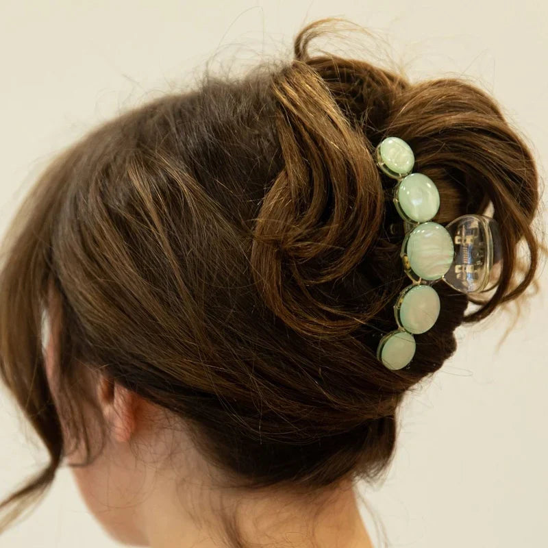 Dots Claw Clip | Seafoam Green | Headbands of Hope
