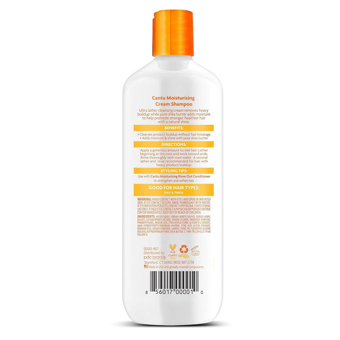 Cantu Shea Butter Moisturizing Cream Shampoo - CLEANSE 13.5 oz