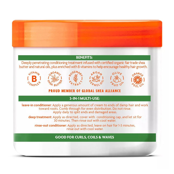 Cantu Shea Butter Argan Oil Leave In Conditioning Repair Cream 16 oz