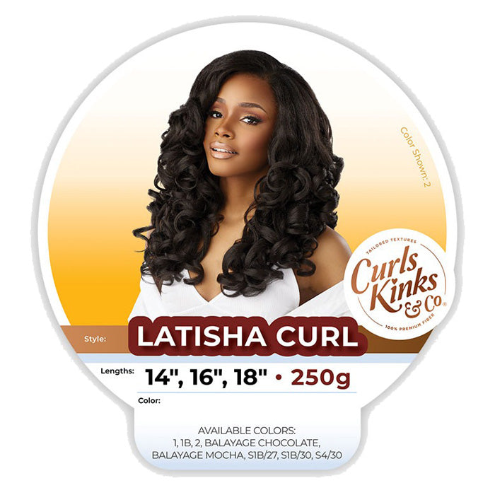 Sensationnel Curls Kinks Weave - LATISHA CURL 14"/16"/18"