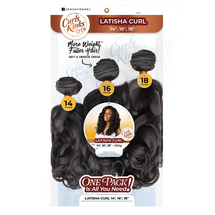 Sensationnel Curls Kinks Weave - LATISHA CURL 14"/16"/18"