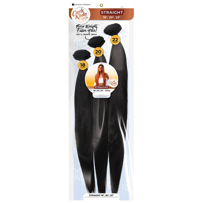 Sensationnel Curls Kinks Weaves Multi - STRAIGHT 14"16"18 / 18"20"22"