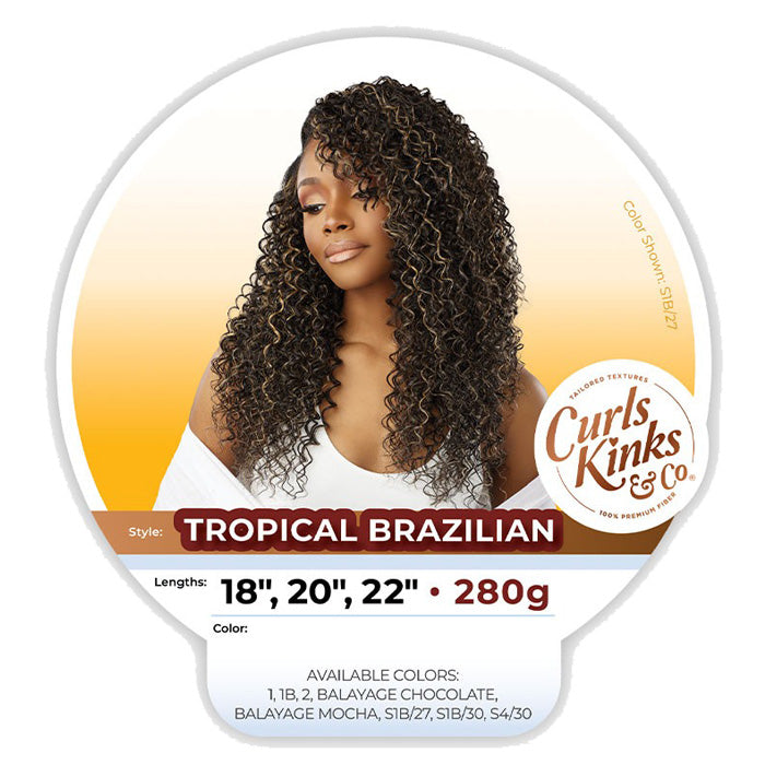 Sensationnel Curls Kinks Weave - TROPICAL BRAZILIAN 18"/20"/22"
