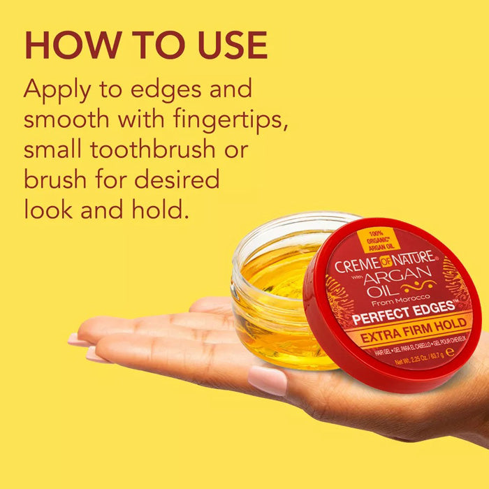 Creme of Nature Argan Oil Perfect Edges - EXTRA FIRM HOLD 2.25 oz