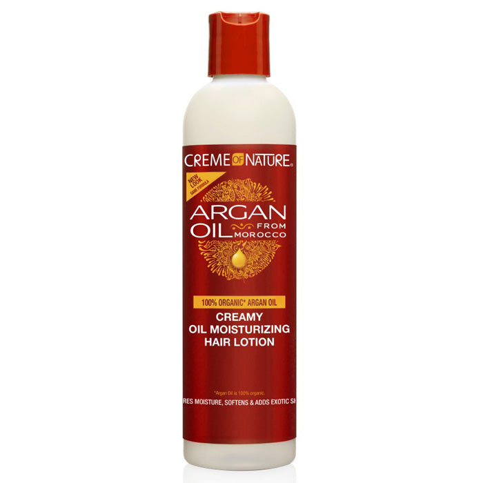 Creme of Nature Argan Oil From Morocco Organic - CREAMY OIL MOISTURIZING HAIR LOTION 8.45oz