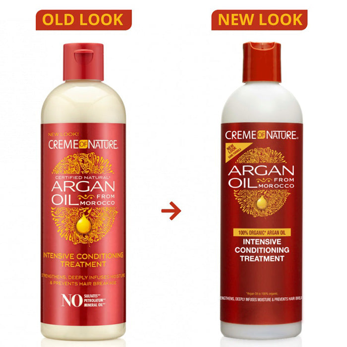 Creme of Nature Argan Oil From Morocco - INTENSIVE CONDITIONING TREATMENT 12 oz