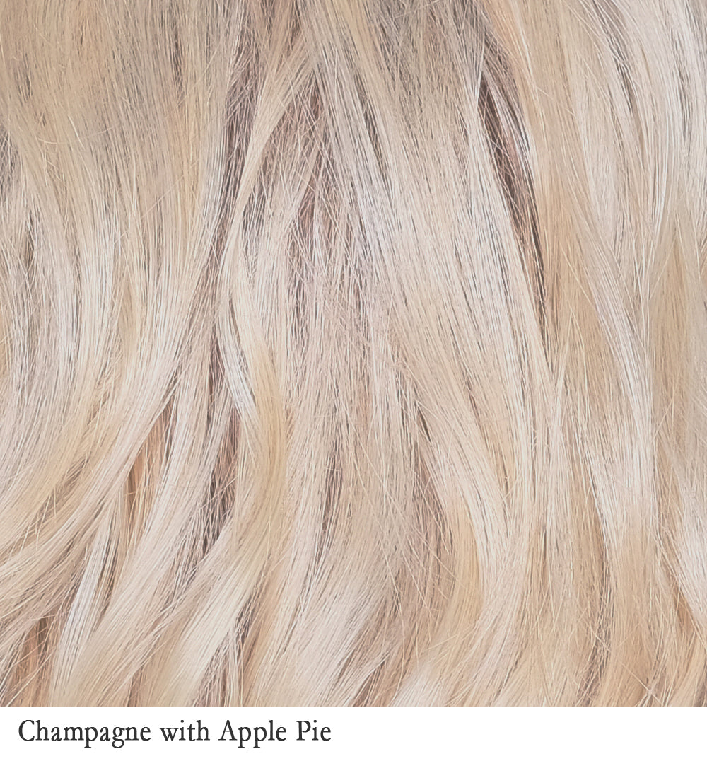 Lace Front Mono Top BANGS 16" by Belle Tress | Café Collection | Heat Friendly Synthetic