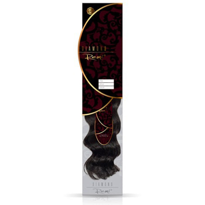 Diamond Remi 100% Human Hair Weave - OCEAN WAVE 10"-18"(Machine-Tied)