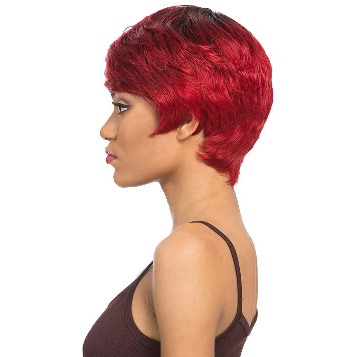 Outre Premium Duby Wig Human Hair Full Wig - FEATHER COMBO