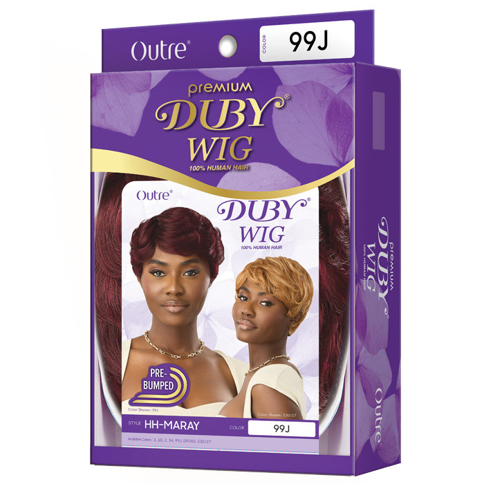 Outre Premium Duby Wig 100% Human Hair Pre-Bumped Full Wig - HH-MARAY