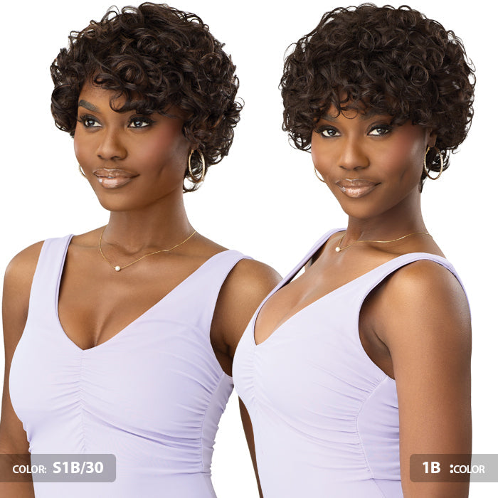 Outre Premium Duby Wig 100% Human Hair Full Wig - HH-SOLAIRA
