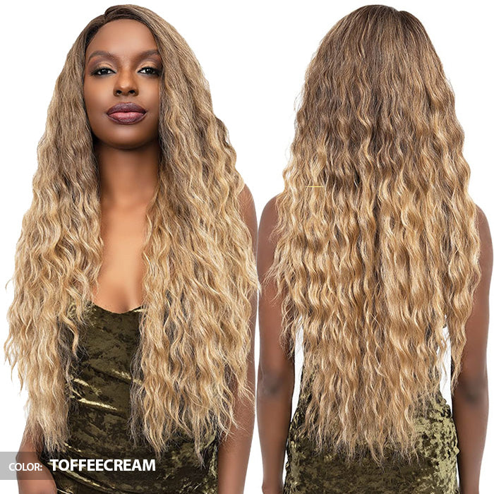 Janet Collection Essentials HD Lace Part Wig - JAVA