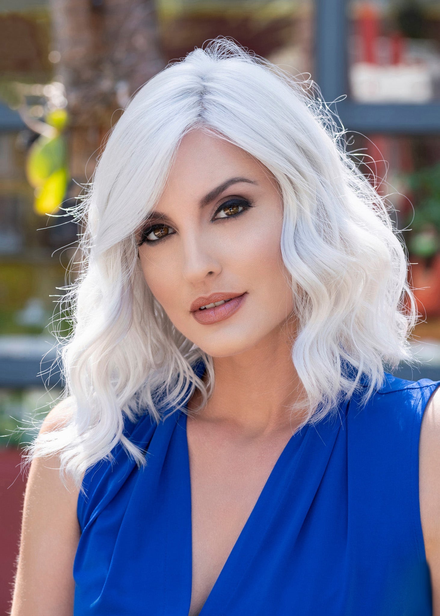 Emma Wig by Envy | EnvyHair | Human Hair + High Heat Synthetic
