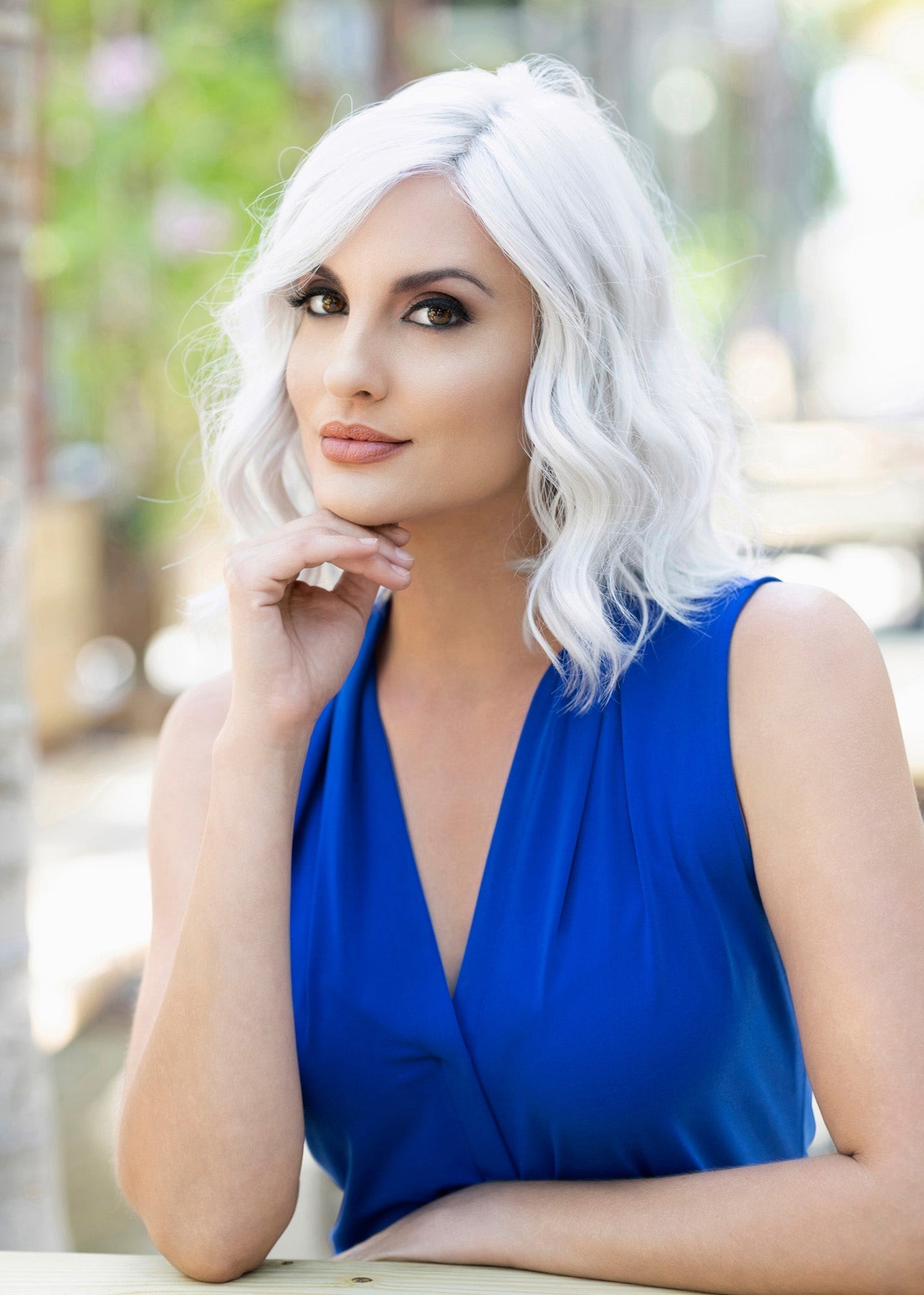 Emma Wig by Envy | EnvyHair | Human Hair + High Heat Synthetic