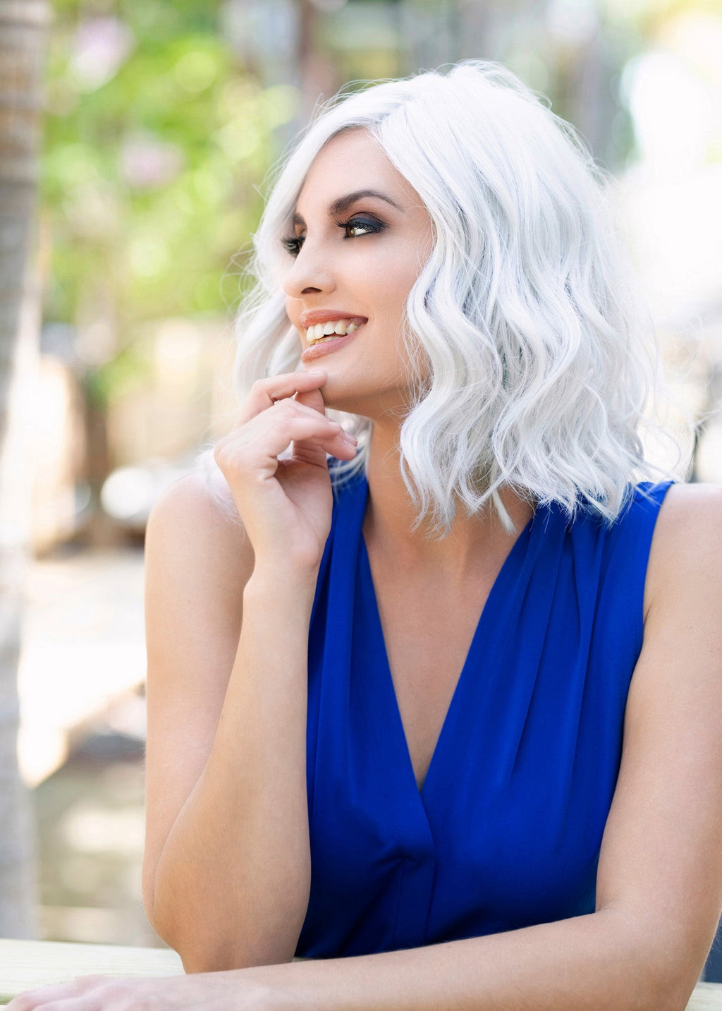 Emma Wig by Envy | EnvyHair | Human Hair + High Heat Synthetic