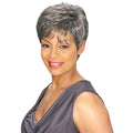 Foxy Synthetic Silver Collection Wig - EDNA