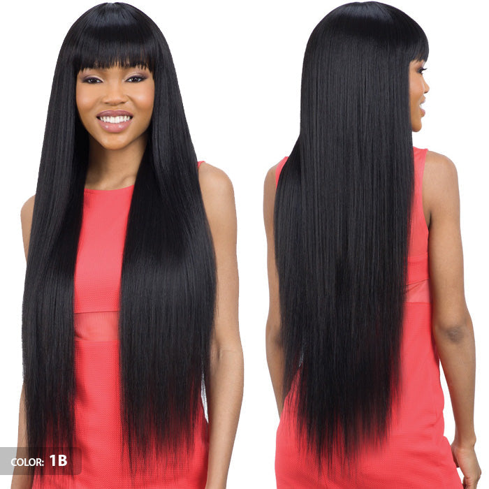 Mayde Beauty Free Part Axis Sleek Touch Full Wig - SLEEK CHINA BANG