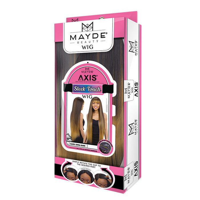 Mayde Beauty Free Part Axis Sleek Touch Full Wig - SLEEK CHINA BANG