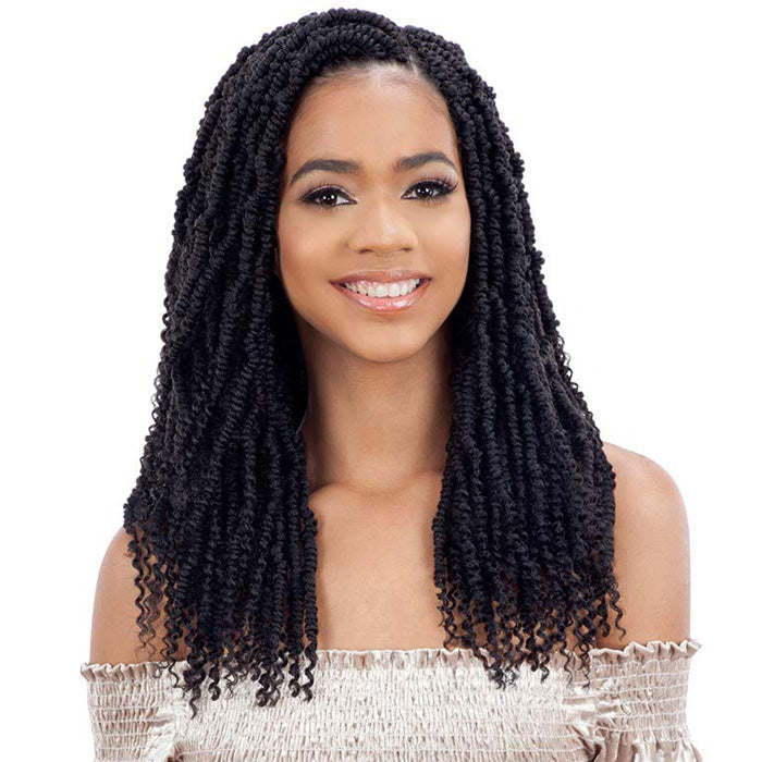 Model Model Glance Pre-Looped Crochet Braid - 2X BOMB TWIST 14"