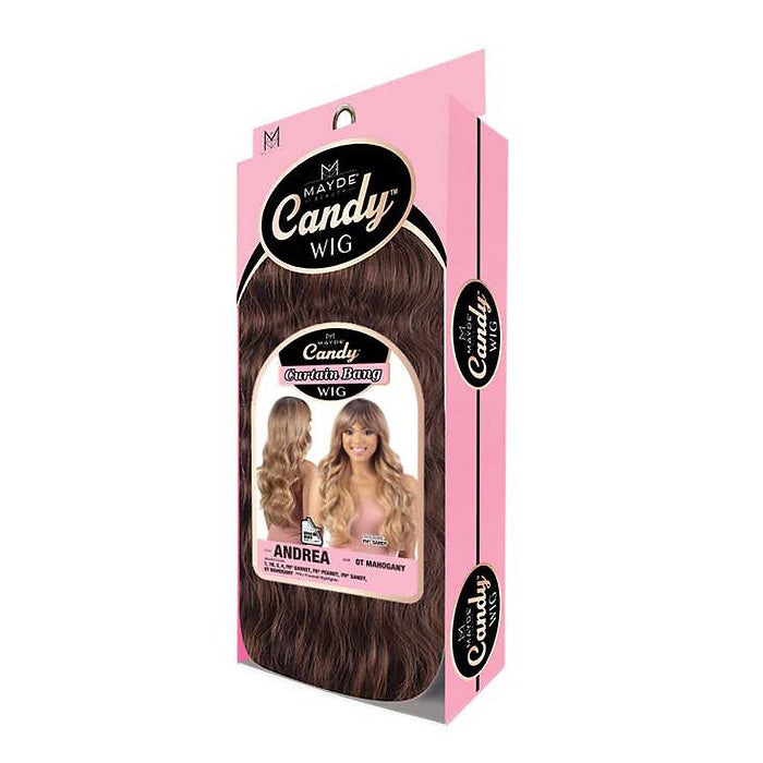 Mayde Beauty Candy Curtain Bang Full Wig - ANDREA