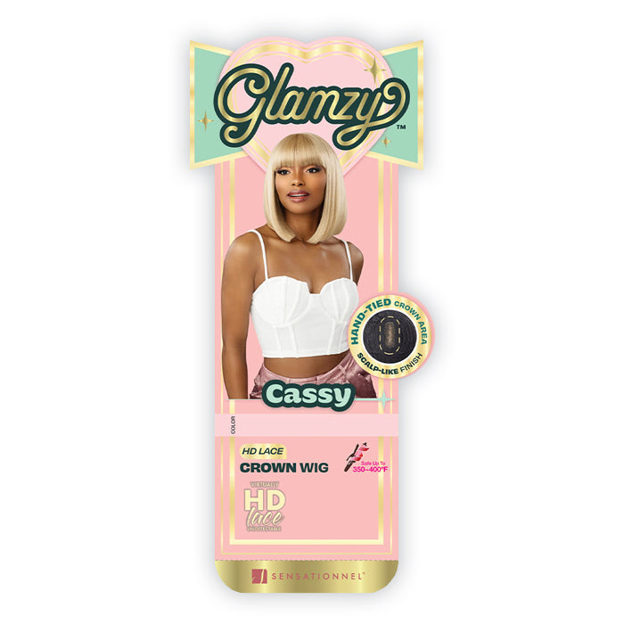 Sensationnel Glamzy Glueless HD Lace Crown Wig – CASSY