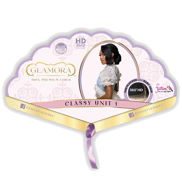 Sensationnel Glamora Glueless 360 HD Lace Wig - CLASSY UNIT 1
