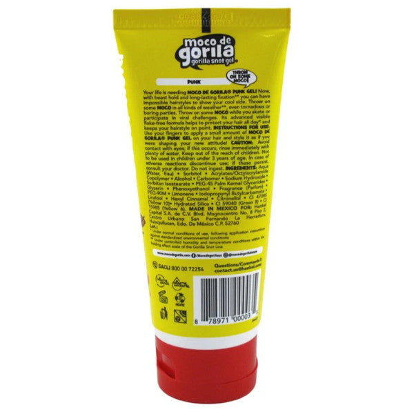 Moco De Gorila Mini Moco Hair Gel Gorilla Snot Gel 2.82 Oz