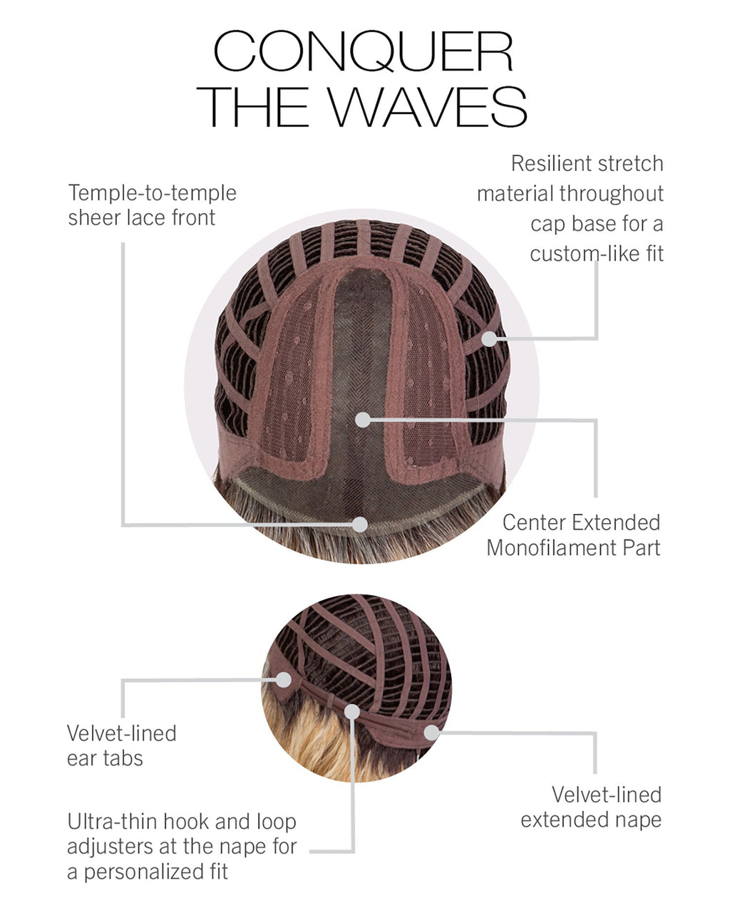 Conquer the Waves Wig by Gabor | Designer Series | Heat Friendly Synthetic