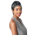 Sensationnel Salt & Pepper Human Hair Empire Wig MONA